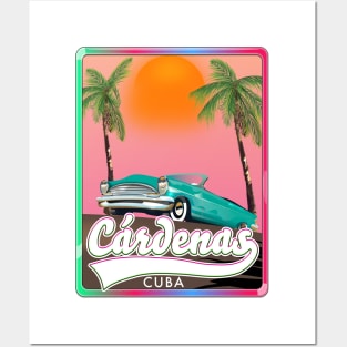 Cárdenas, Cuba Travel poster Posters and Art